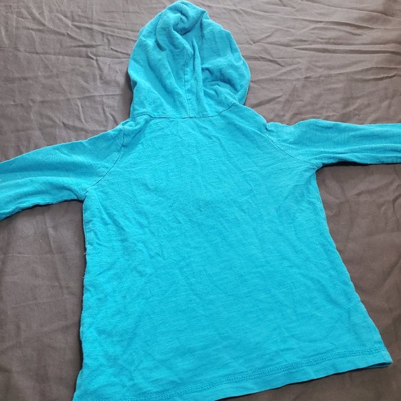 Long Sleeve Sweater Hooded Floral Design Light XS 2-3 Year Size Lullah Bette - Picture 2 of 6